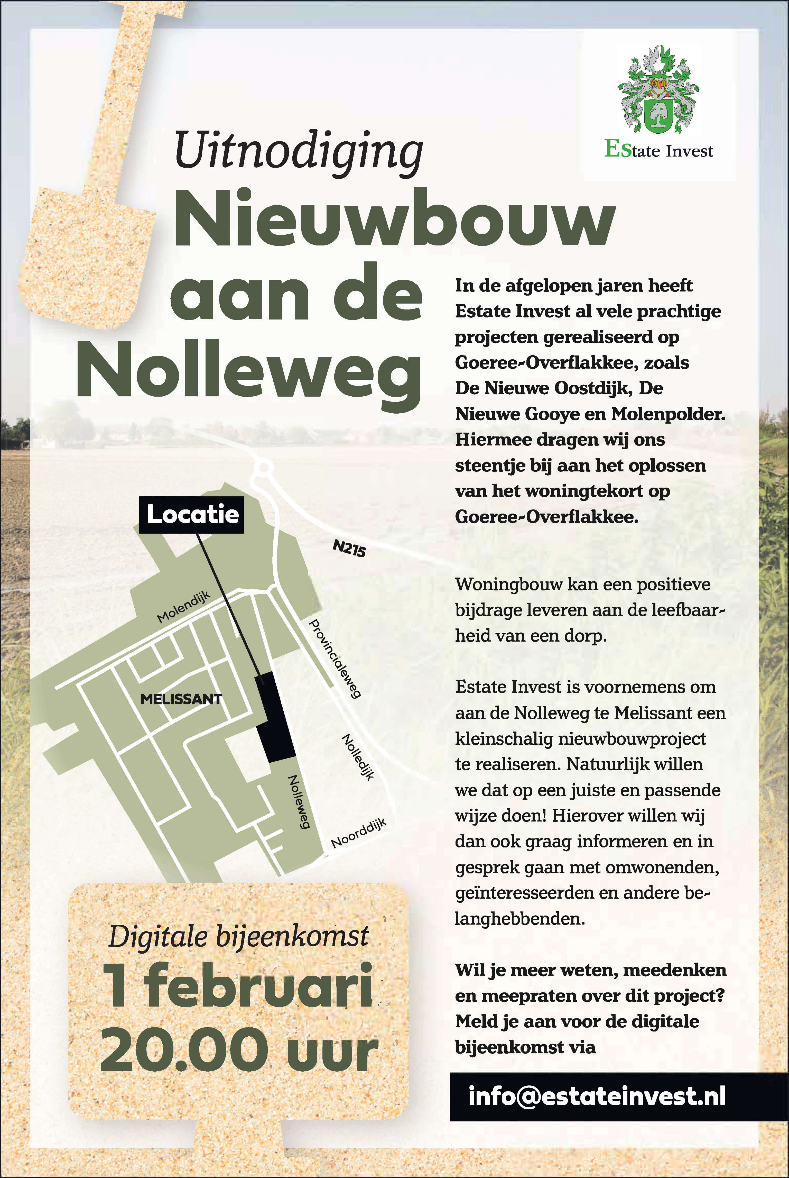 Uitnodiging Bijeenkomst Nolleweg